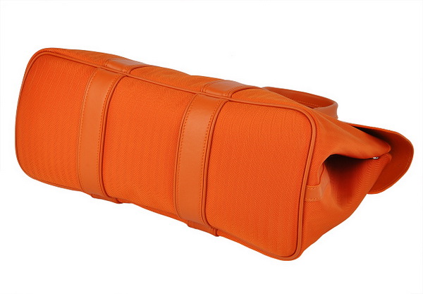 Best Hermes Canvas Handbags Orange 509001